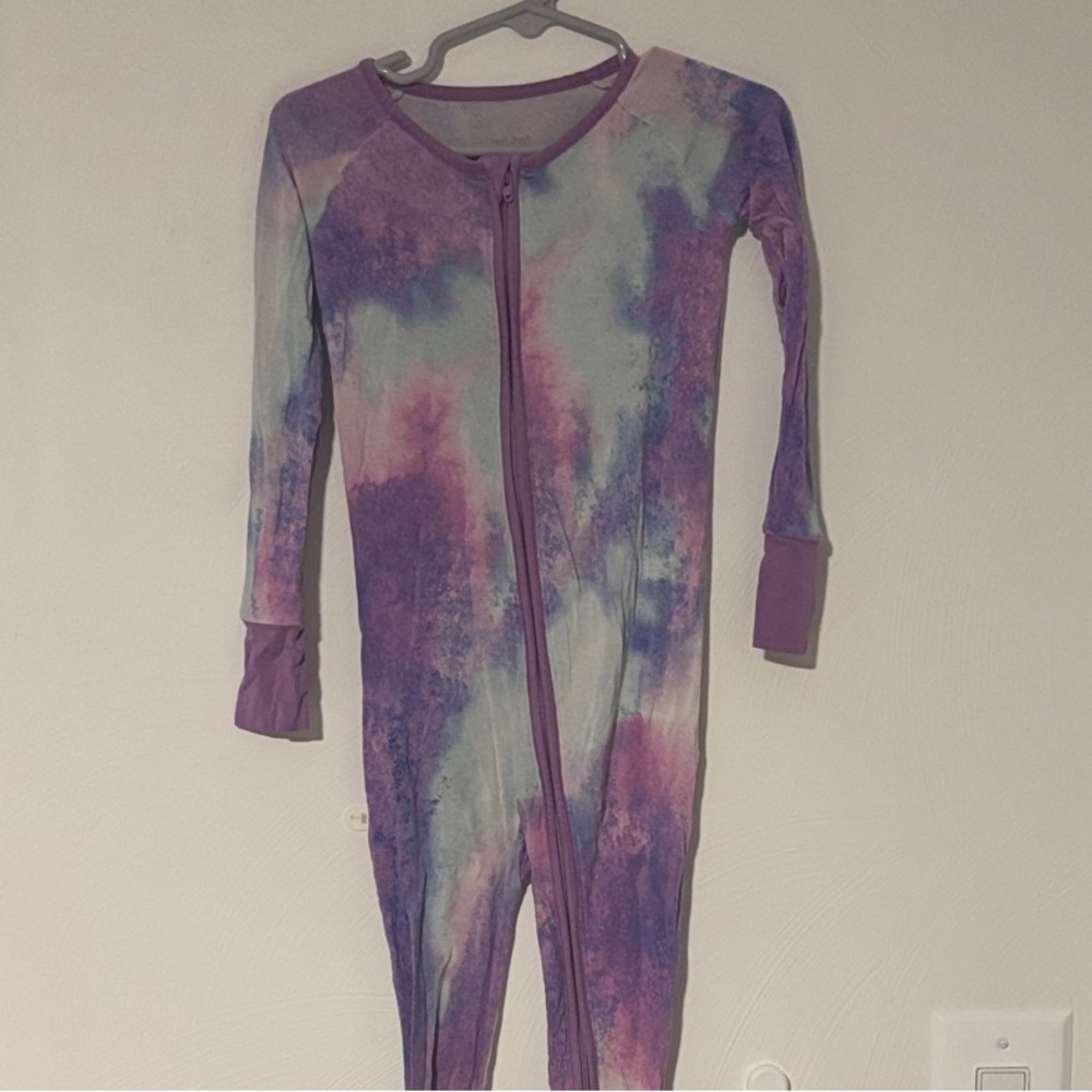 Little Sleepies Multicolor Tie-Dye Footie